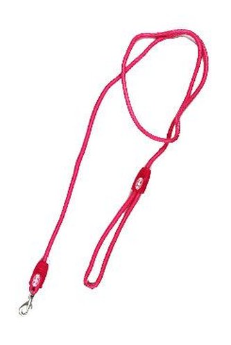 Vodítko BUSTER Reflective lanové 180cm/8mm růžové