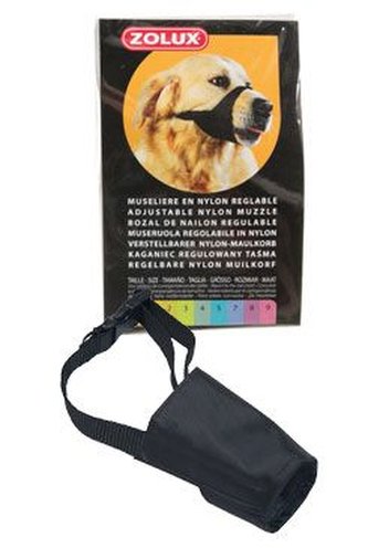 Náhubek fixační pes nylon nastavitelný T7 Zolux