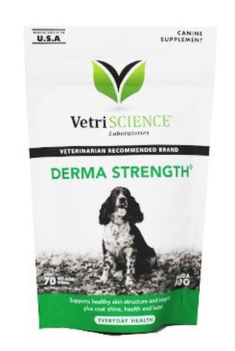 VetriScience Derma Strenght podp.kůže psi 70ks 140g