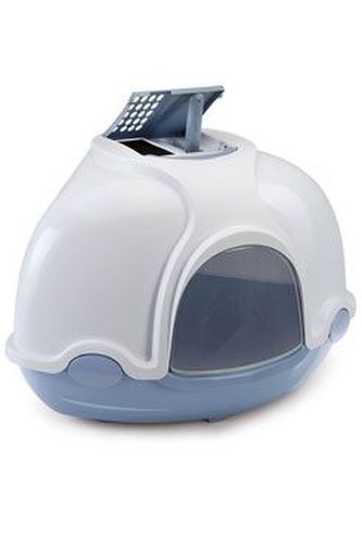 Wc kočka kryté rohové s filtrem Modrá IMAC 1ks Wc kočka kryté rohové s filtrem Modrá IMAC 1ks