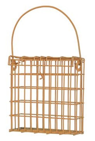 Krmítko venk.CUBIC na loj.bl. kov oranžová22cmZolux