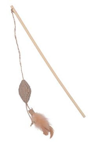 Hračka kočka udice ETHICAT KARTON ovál Zolux