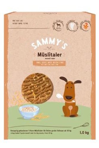 Bosch Sammy’s poch. Muesli Taler 1kg Bosch Sammy’s poch. Muesli Taler 1kg