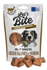 Brit Let's Bite Meat Snacks Chicken Squares&Veniso 80g