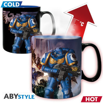 Hrnek Warhammer 40K - Ultramarine&BlackLegion 460 ml