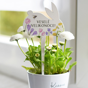 Zápich zajíček - Veselé Velikonoce