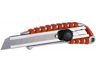 nůž odlamovací 18mm L24 s utahovacím šroubem, Al, FESTA