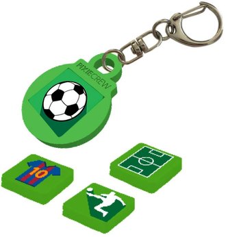 Silikonový přívěsek na klíče: Messi (2,5 x 7,5 cm)