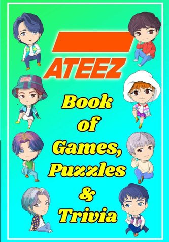 ATEEZ Book Of Games, Puzzles and Trivia ATEEZ Book Of Games, Puzzles and Trivia