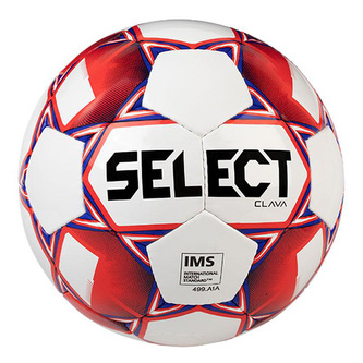 Fotbalový míč Select FB Clava bílo červená, Fotbalový míč Select FB Clava bílo červená | 957_WHITE-RED | 4