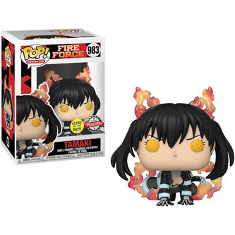 Funko POP! #983 Animation: Fire Force S1 - Maki w/Fire(GW)(Special Edition)