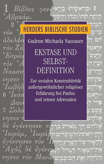 Ekstase und Selbstdefinition