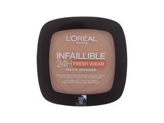 L´Oréal Paris Jemně matný bronzer Infaillible 24H Fresh Wear (Matte Bronzer) 9 g Odstín 250 Light woman