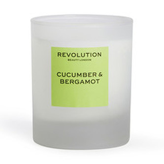 Revolution Vonná svíčka Cucumber & Bergamot (Scented Candle) 170 g unisex