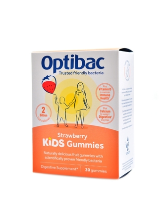 Optibac - KIDS Gummies 30 gummies 75g Želé s probiotiky pro děti