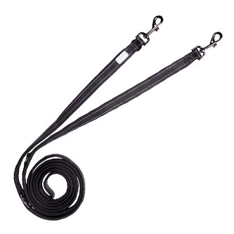 Rukka Solid Multi vodítko černé M (160-280cm/2,5cm)