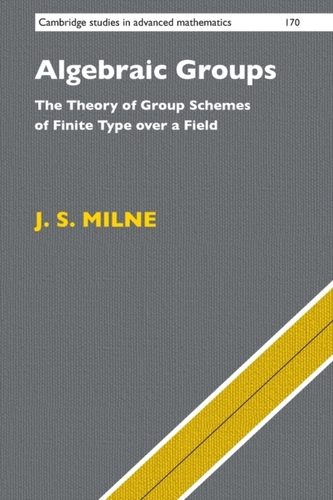Algebraic Groups Algebraic Groups
