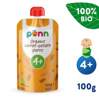 SALVEST Põnn BIO Pyré z mrkve a brambor (100 g)