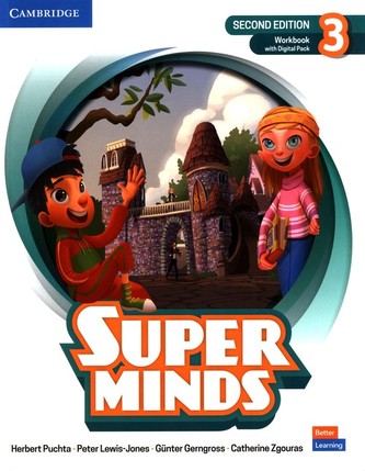 Super Minds Workbook with Digital Pack Level 3, 2nd Edition