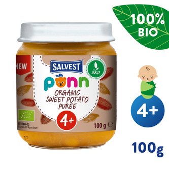 SALVEST Põnn BIO Batátové pyré (100 g)