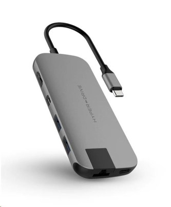 Hyper® HyperDrive Slim 8-in-1 USB-C hub