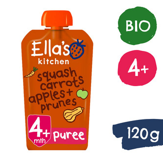 Ella's Kitchen BIO Dýně, mrkev, jablko a švestka (120 g)