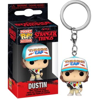 Funko POP! Keychain: Stranger Things S4- Dustin