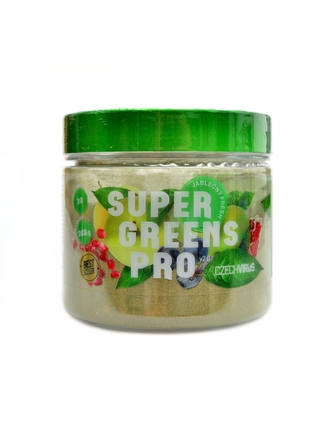 Czech Virus - Super Greens PRO 360g - lesní ovoce