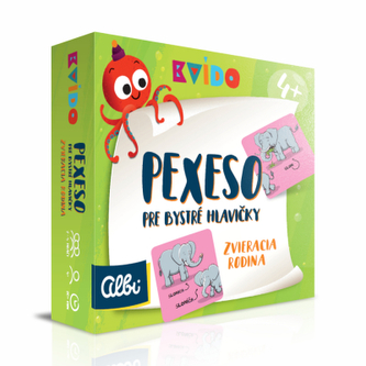 Zvieracie rodiny - Pexeso pre bystré hlavičky SK