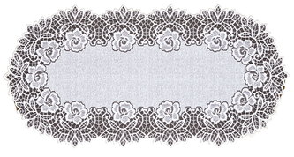 Žakárový ubrus - běhoun OTTO 60x120 cm bílá MyBestHome