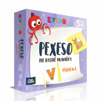 Písmena - pexeso pre bystré hlavičky SK