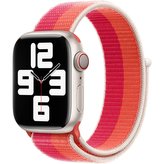 Apple Watch provlékací sportovní řemínek 41/40/38mm nektarinkový/pivoňkový