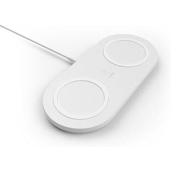 Belkin BOOST CHARGE duální 10W bezdrátová nabíječka bílá