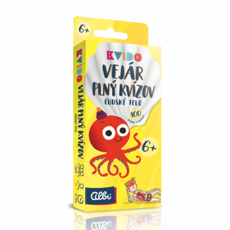 Kvído - Vejár plný kvízov 6+ Ľudské telo SK