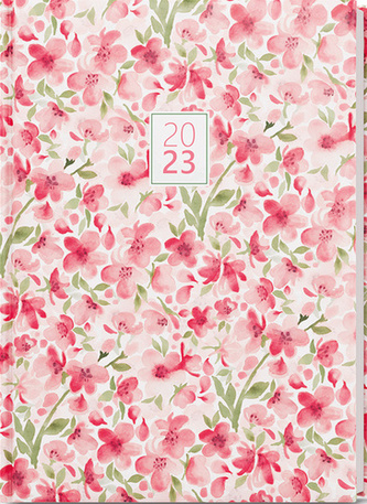 Denní diář 2023 Adam Lamino B6 Růžový