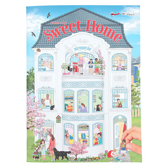 Create your Sweet Home, Se samolepkami