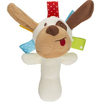 Plyšová hračka s pískátkem Akuku pejsek