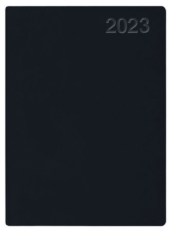 Handwerker-Kalender PVC schwarz 2023