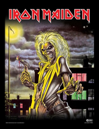 Plakát v rámu Iron Maiden: Killers (30 x 40 cm)