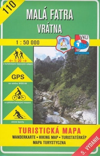 Malá Fatra Vrátna 1 : 50 000