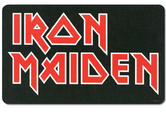 Podložka na jídelní stůl Iron Maiden: Logo (23 cm x 14 cm) plastová