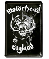 Plechová tvarovaná 3D dekorativní cedule na zeď Mötorhead: Logo (20 x 30 cm)