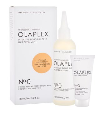 Olaplex Intensive Bond Building Hair Treatment sérum na vlasy Intensive Bond Building Hair Treatment No.0 155 ml + balzám na vlasy Hair Perfector No.3 30 ml