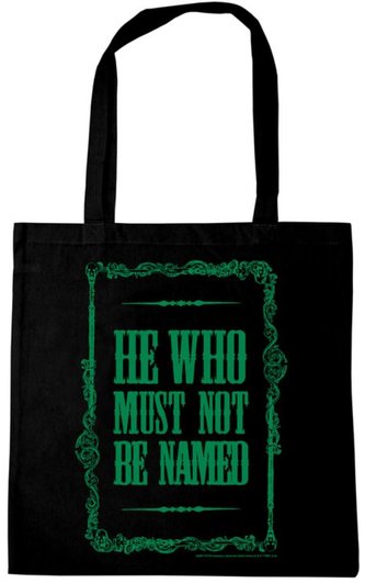 Shopping taška na rameno Harry Potter: Lord Voldemort - He Who Must Be Named (38 x 42 cm)