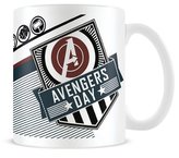 Keramický hrnek Marvel|Avengers Game: Avengers Day (objem 315 ml) bílý