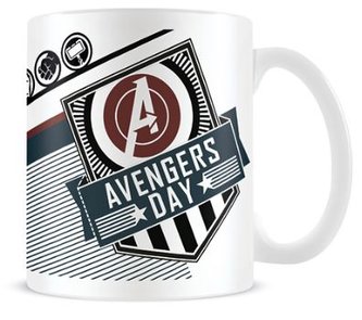 Keramický hrnek Marvel|Avengers Game: Avengers Day (objem 315 ml) bílý