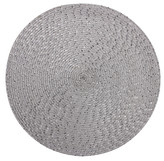 Prostírání kulaté MIRGO stříbrná O 38 cm Mybesthome