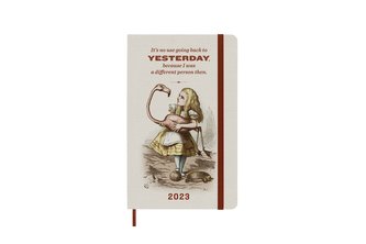 Moleskine Alenka v říši divů plánovací zápisník 2023 L Alice