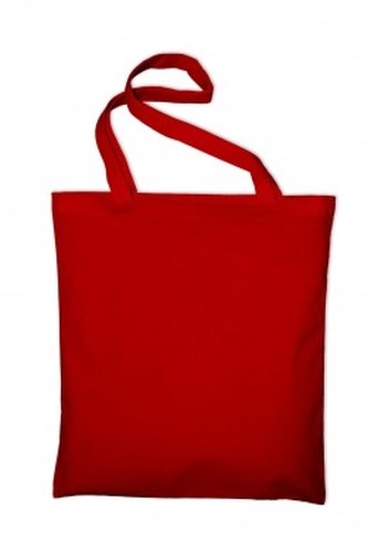 Taška bavlněná, 140 g/m², 38 x 42cm, červená (Red)