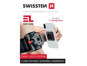 Držák na ruku SWISSTEN EASY LOCK ARMBAND Držák na ruku SWISSTEN EASY LOCK ARMBAND